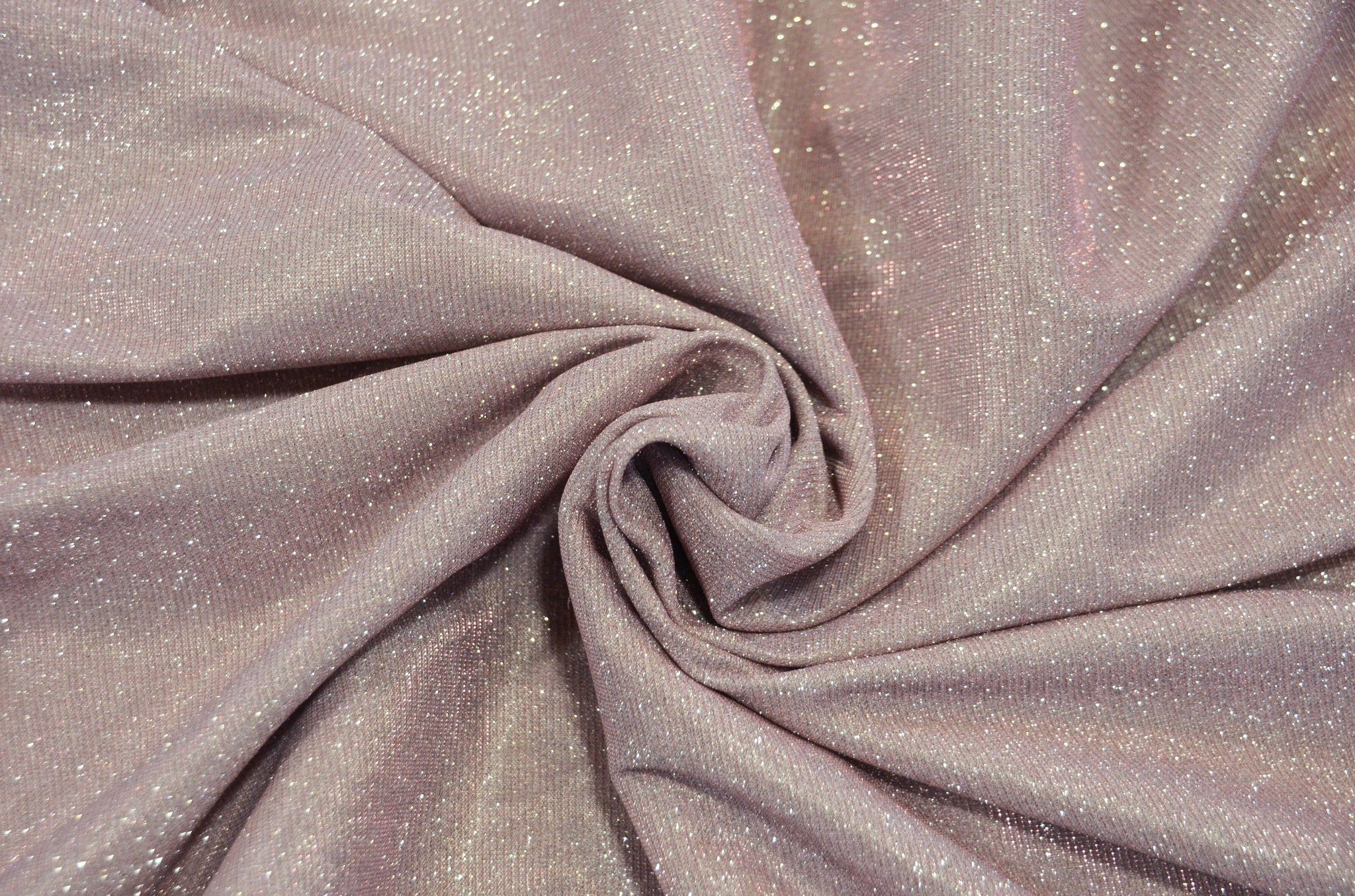 Stretch Glimmer Knit Fabric | 2 Way Stretch | 56" Wide | Metallic Glitter Spandex Knit Fabric | Fabric mytextilefabric Yards 0023 Pink Lilac 