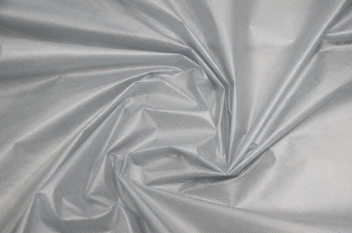 Non Woven Polypropylene | Mask Lining, Nurse Uniform Cover | 60" Wide | 2 Colors | My Textile Fabric White 