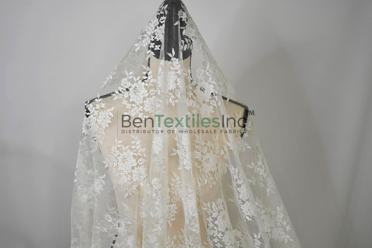Chantilly Lace Fabric | 52” Wide