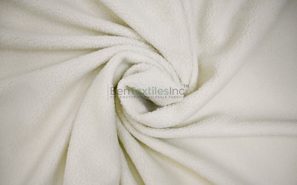 Sherpa Fleece Fabric | High Loft Faux Shearling | Warm & Insulating Pl ...