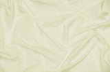 Nylon Spandex 4 Way Stretch Fabric | 60" Width | Great for Swimwear, Dancewear, Waterproof, Tablecloths, Chair Covers | Multiple Colors | Fabric mytextilefabric Yards Ivory 