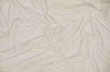 Soft and Plush Stretch Velvet Fabric | Stretch Velvet Spandex | 58" Wide | Spandex Velour for Apparel, Costume, Cosplay, Drapes | Fabric mytextilefabric Yards Ivory 