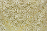 Oriental Metallic Paisley Brocade | 58" Wide | Silver and Gold Metallic Paisley Brocade | Fabric mytextilefabric 