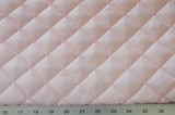 Quilted Polyester Batting Fabric | Padded Quilted Fabric Lining | 60" Wide | Polyester Quilted Padded Lining Fabric by the Yard | Jacket Liner Fabric | newtextilefabric Yards Blush Pink 