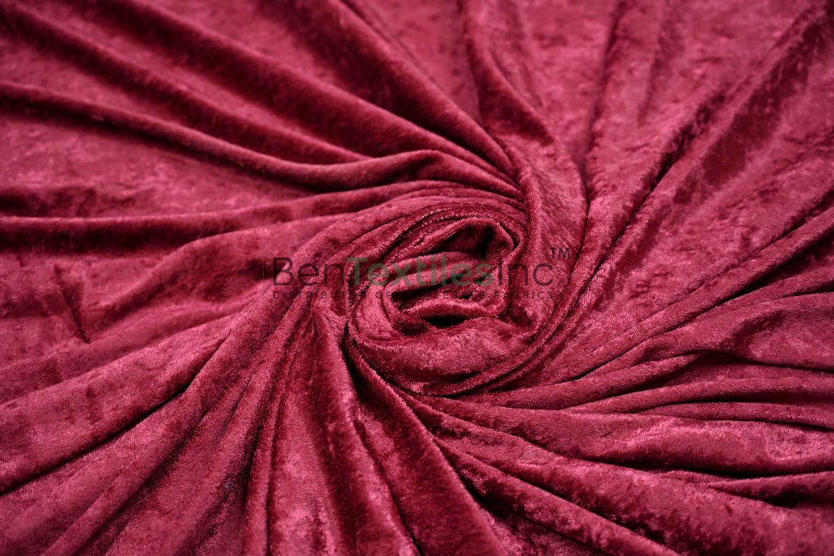 Panne Velvet Fabric | 60 Inch Wide | Crush Panne Velour | IFR