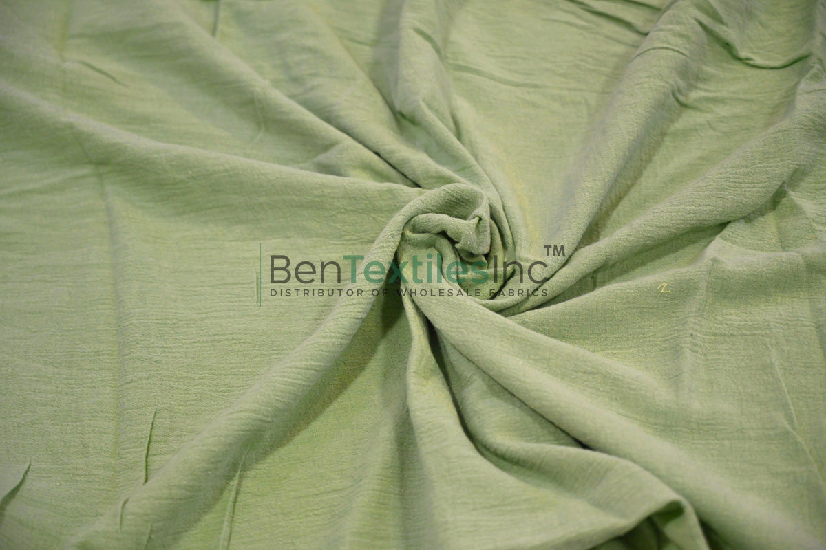Cotton Gauze is an ultra light weight semi sheer cotton fabric