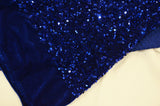 Sequins Stretch Velvet | Sequins on Plush Spandex Velvet | 60" Wide | Multiple Colors | My Textile Fabric 