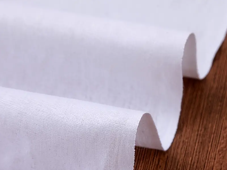 100% Cotton Fabric | 60" Wide | White Navy and Black | Cotton Sheeting |