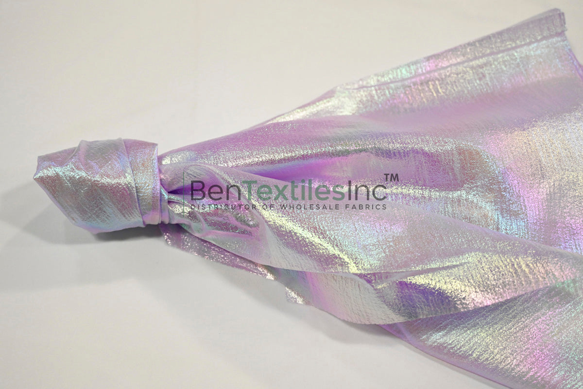 Oasis Hologram Fabric | Iridescent Sheer Organza | 58/60