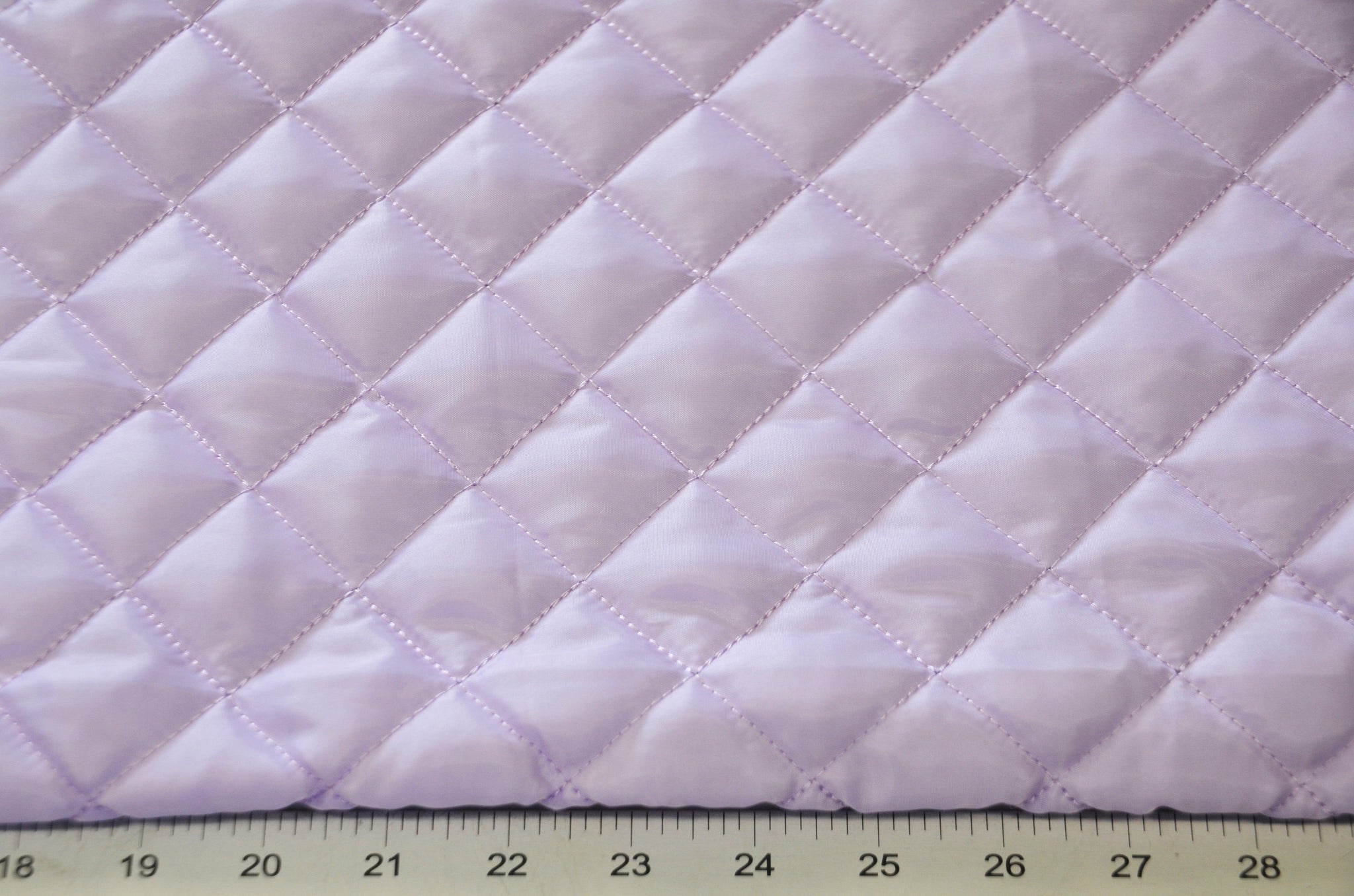 Quilted Polyester Batting Fabric | Padded Quilted Fabric Lining | 60" Wide | Polyester Quilted Padded Lining Fabric by the Yard | Jacket Liner Fabric | newtextilefabric Yards Lilac 