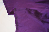 Polyester Silk Taffeta Fabric | Soft Polyester Taffeta Dupioni Fabric by the Yard | 54" Wide | Dresses, Curtain, Cosplay, Costume | Fabric mytextilefabric 3"x3" Sample Swatch Plum 