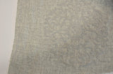 Embossed Faux Linen Embroidery for Drapery | 58" Wide | Off White and Light Silver | newtextilefabric 