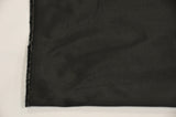 Polyester Silk Taffeta Fabric | Soft Polyester Taffeta Dupioni Fabric by the Yard | 54" Wide | Dresses, Curtain, Cosplay, Costume | Fabric mytextilefabric 3"x3" Sample Swatch Black 