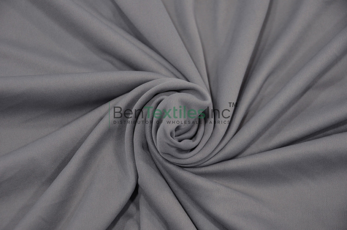 Interlock 70 Denier Polyester | Stretch Polyester Knit Lining | 60 Inch Wide | IFR Inherently Fire Retardant Event Drapery |