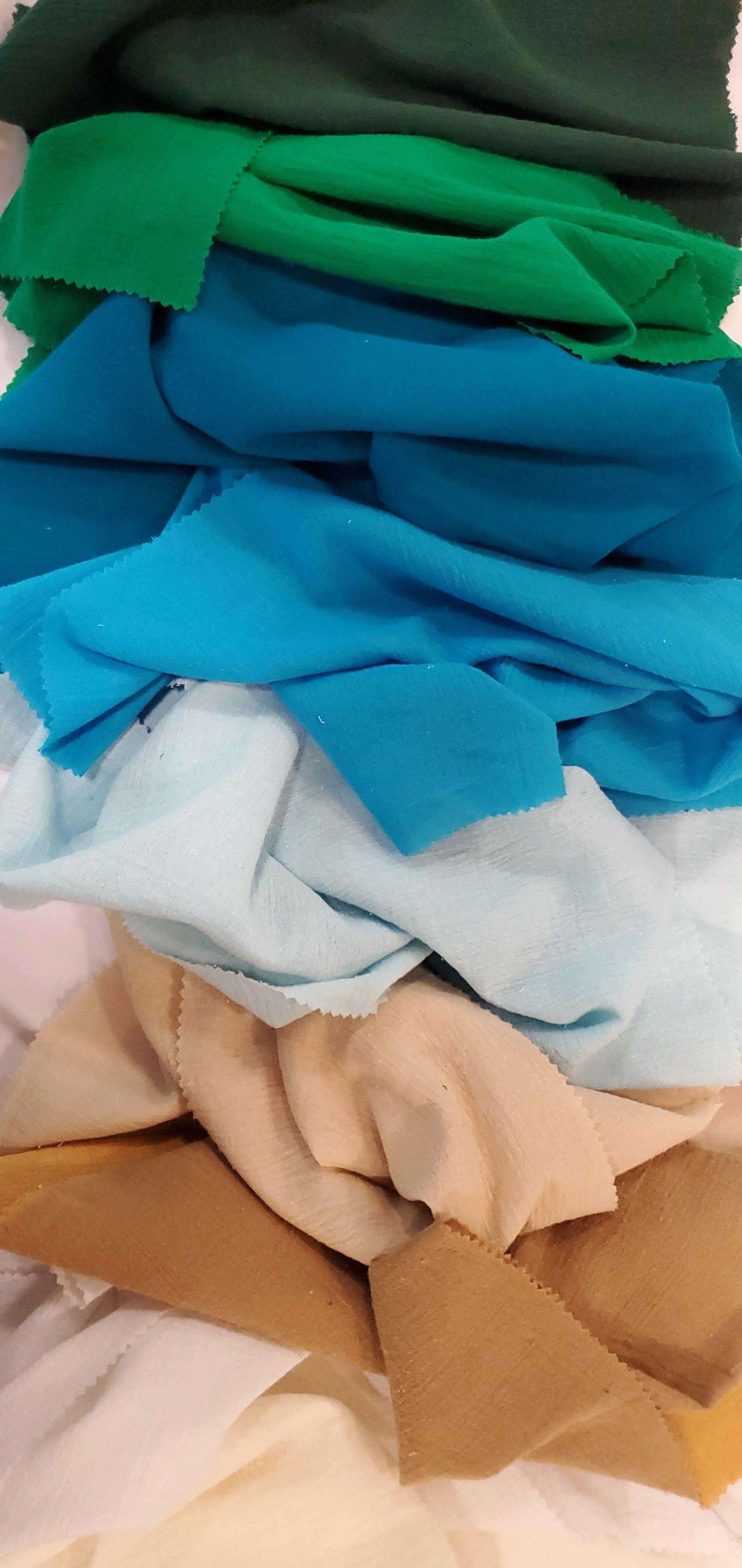 Cotton Gauze is an ultra light weight semi sheer cotton fabric