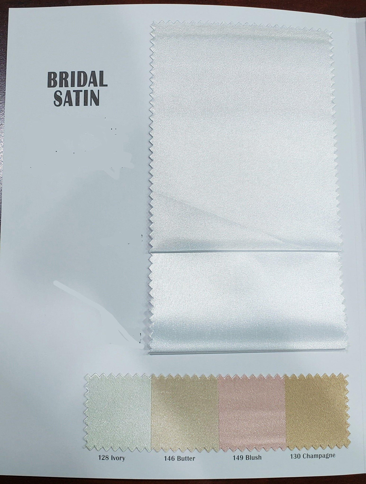 Bridal Satin Fabric | Shiny Bridal Satin | 60" Wide | Multiple Colors | Continuous Yards | Fabric mytextilefabric 