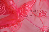 Donatello Organza Embroidery Fabric | Embroidered Floral Sheer | 54" Wide | Multiple Colors | Fabric mytextilefabric 