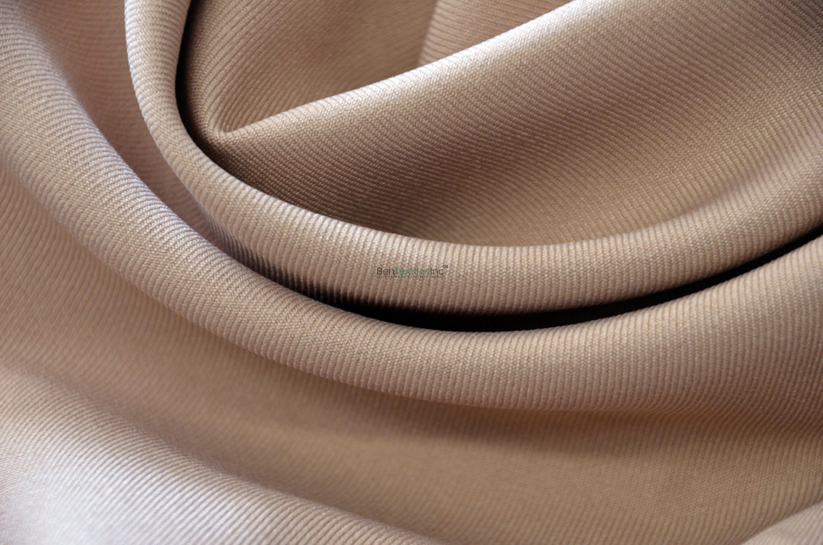 Polyester Gabardine Fabric | Durable Twill Suiting Fabric | 58 Inch Wide | Multiple Colors