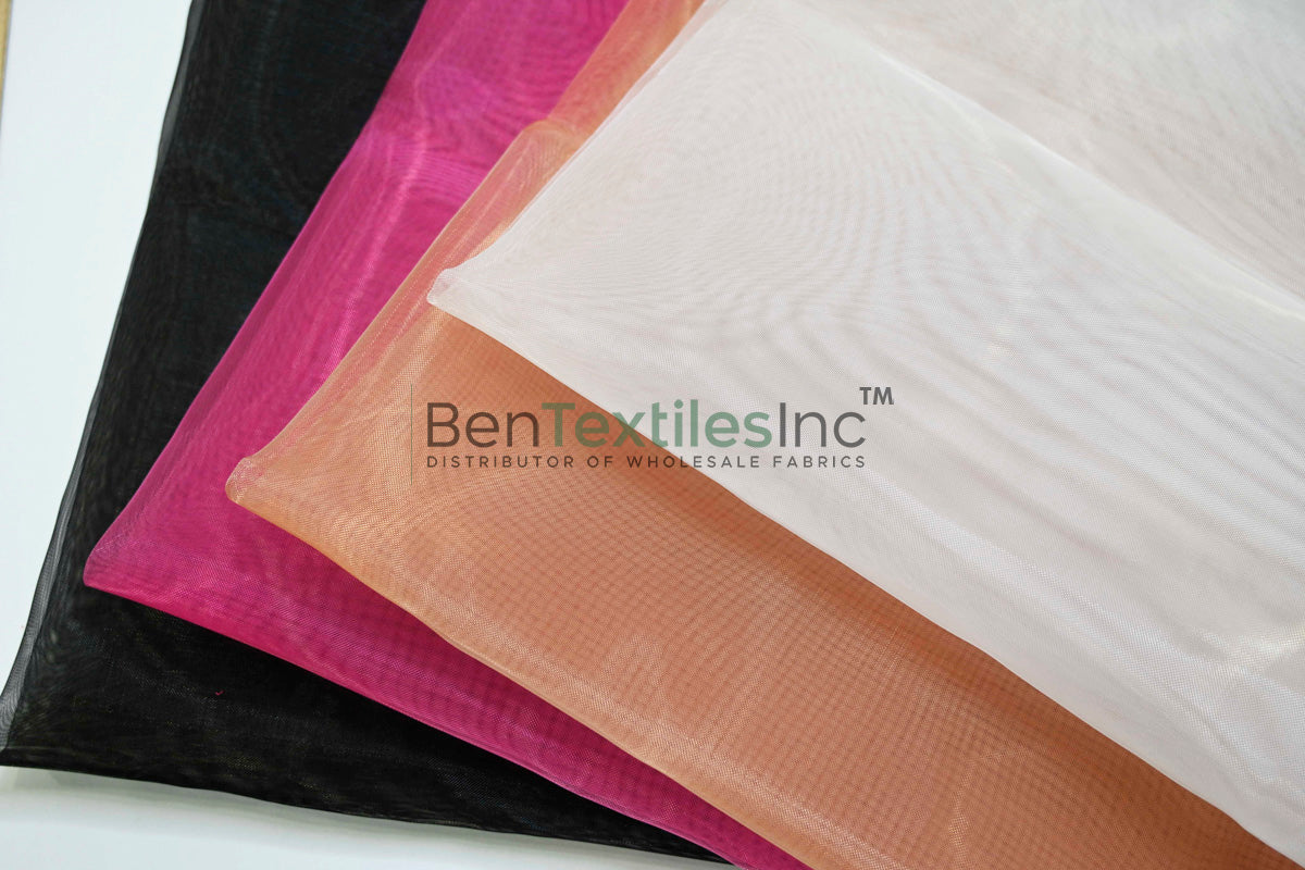 Frances Hard Net (Horsehair Fabric) | Ultra-Stiff Netting | 60” Wide | Ideal for Structured Garments, Hats & Crafts