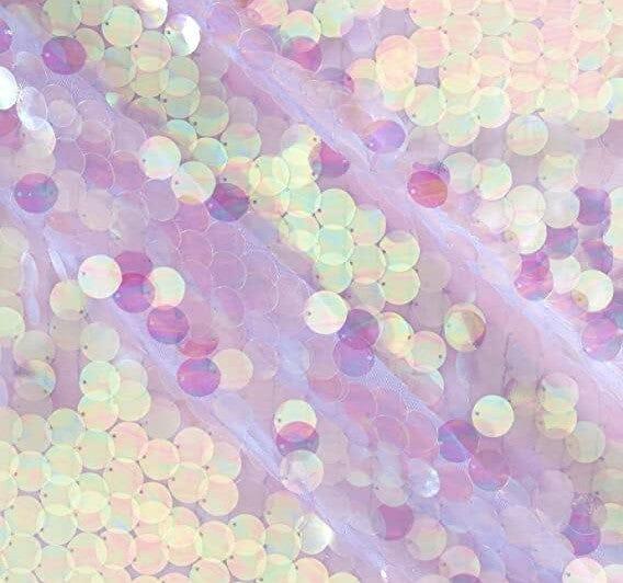 Fish Scale Paillette Sequins Fabric | 9mm Sequins Fabric | 52" Wide | Multiple Colors | Fabric mytextilefabric 