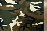 Army Camouflage Cotton Print | 100% Cotton Print | 60" Wide | Cotton Camouflage Fabric | My Textile Fabric Yards 