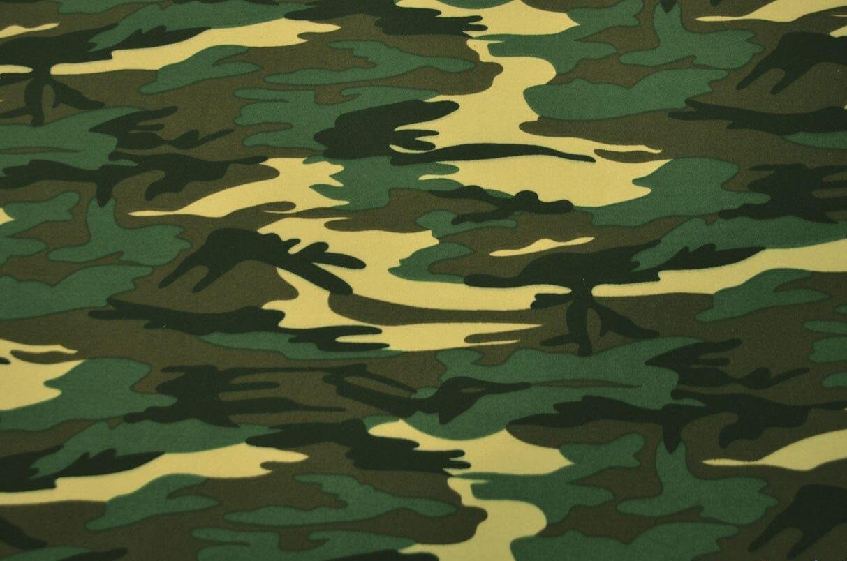 Army Camouflage Neoprene Knit | Knit Super Techno Fabric | 58/60" Wide | 2 mm Thickness | Neoprene Scuba | Fabric mytextilefabric 