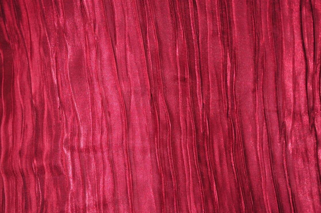 Extra Wide Italian Crush Satin | 108" Wide | Multiple Colors | Fabric mytextilefabric Yards Burgundy 