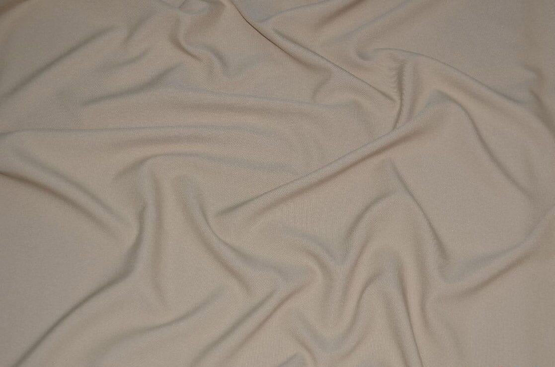 60" Wide Polyester Fabric by the Yard | Visa Polyester Poplin Fabric | Basic Polyester for Tablecloths, Drapery, and Curtains | Fabric mytextilefabric Yards Champagne 