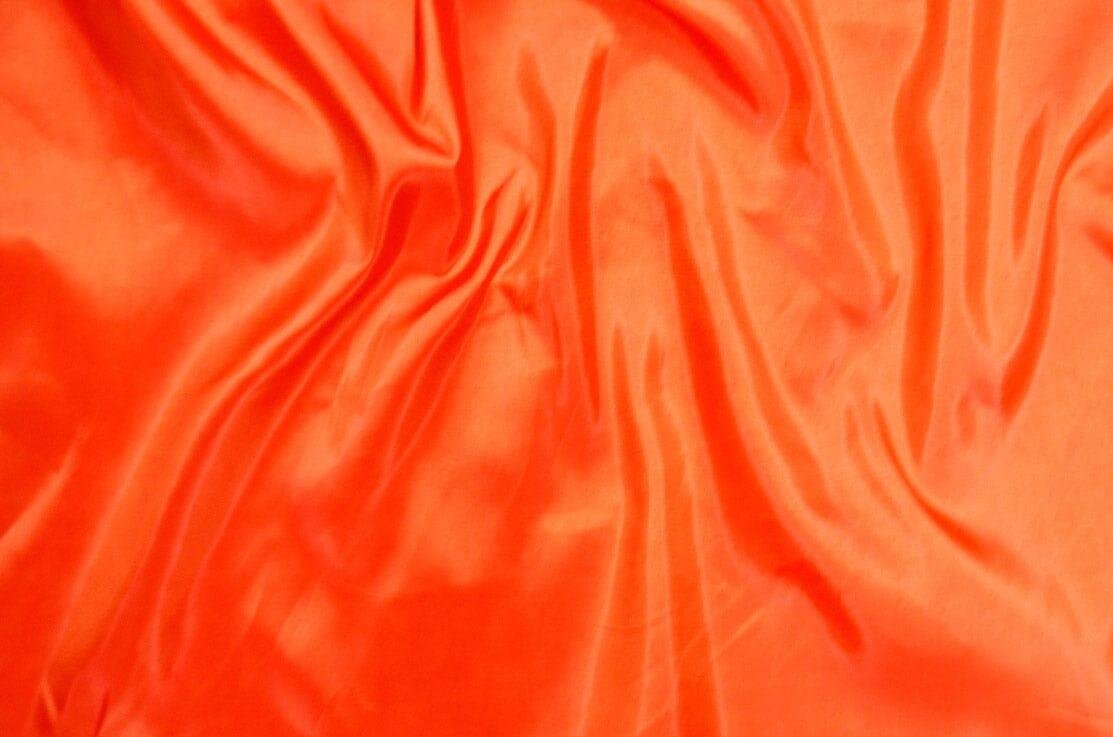 Taffeta Fabric | Two Tone Taffeta Fabric | Non Stretch Taffeta | 60" Wide | Multiple Solid Colors | Wholesale Bolt | Fabric mytextilefabric Bolts Dark Orange 