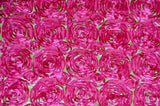 Rosette Satin Fabric | Wedding Satin Fabric | 54" Wide | 3d Satin Floral Embroidery | Multiple Colors | Wholesale Bolt | Fabric mytextilefabric Bolts Lime Fuchsia 