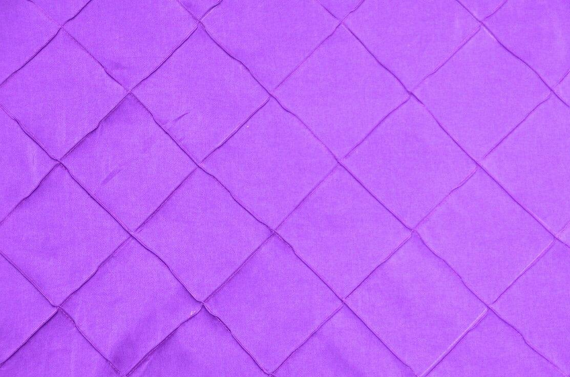 Taffeta Pintuck Fabric | 4"x4" Diamond | Diamond Taffeta Fabric | 58" Wide | Multiple Colors | Sample Swatch | Fabric mytextilefabric Sample Swatches Night Purple 