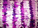 Leaf Taffeta | Hanging Leaf Taffeta | 57" Wide | Multiple Colors Available | Fabric mytextilefabric Yards Purple 