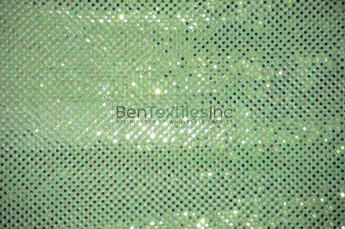 American Trans Knit Confetti Dot Sequins Fabric 44 Wide $3.99/Yard